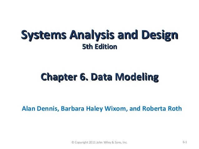 Rangkuman Buku System Analysis and Design Chapter 3 – 5
